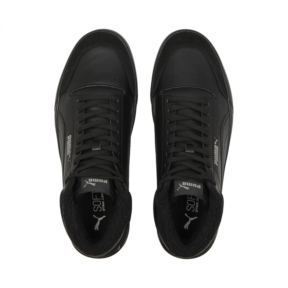 Puma Avalynė Vyrams Shuffle Mid Fur Flat Juodas 387609 01
