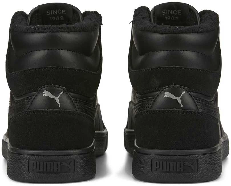 Puma Avalynė Vyrams Shuffle Mid Fur Flat Juodas 387609 01