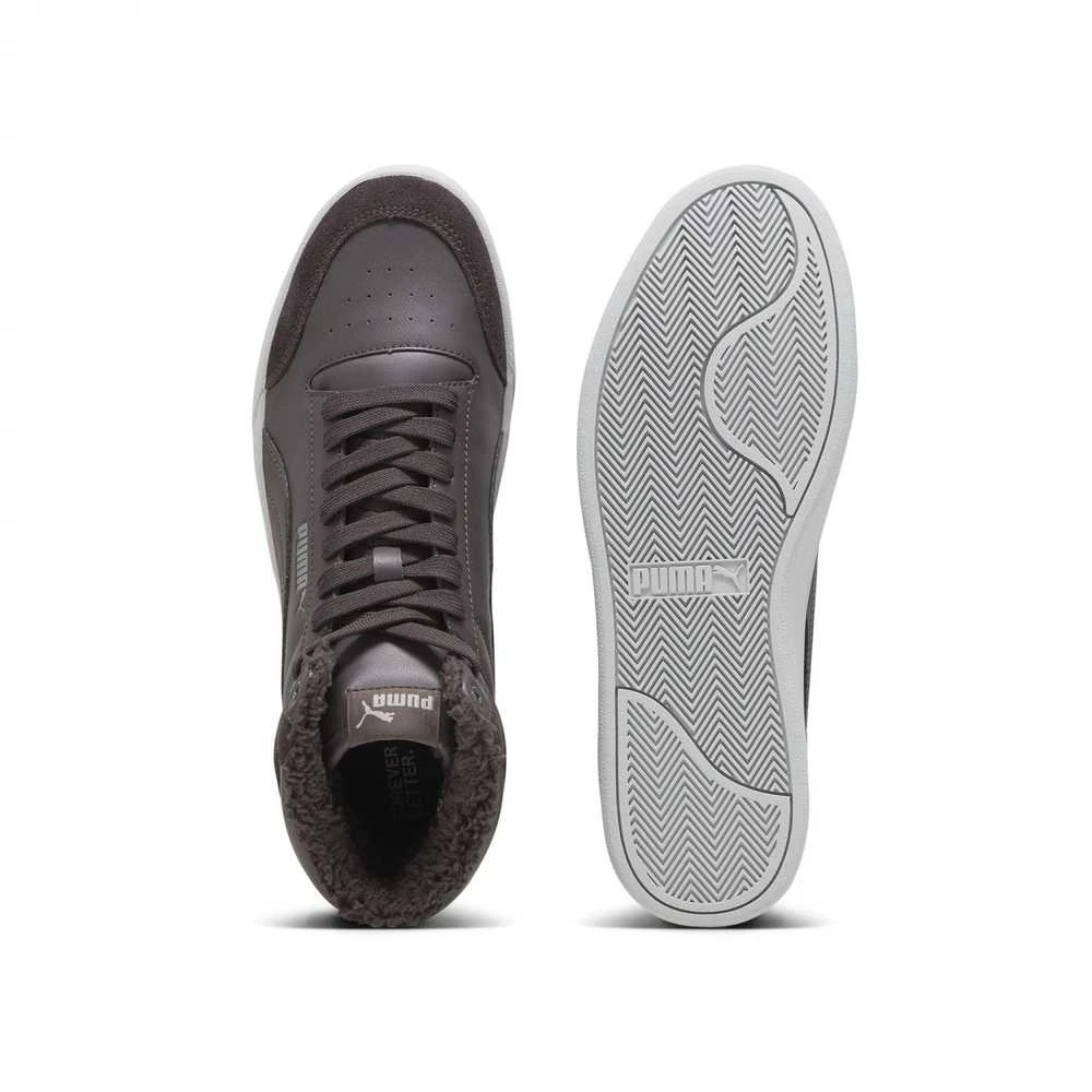 Puma Avalynė Vyrams Shuffle Mid Fur Flat Pilkas 387609 03