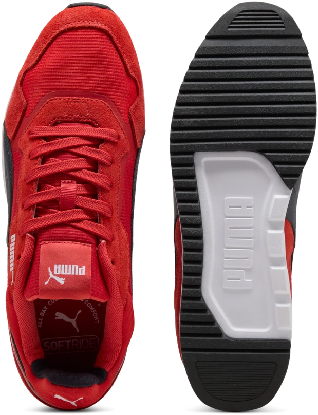 Puma Avalynė Vyrams Softride St Miller Raudona Dark Mėlyna 402635 13