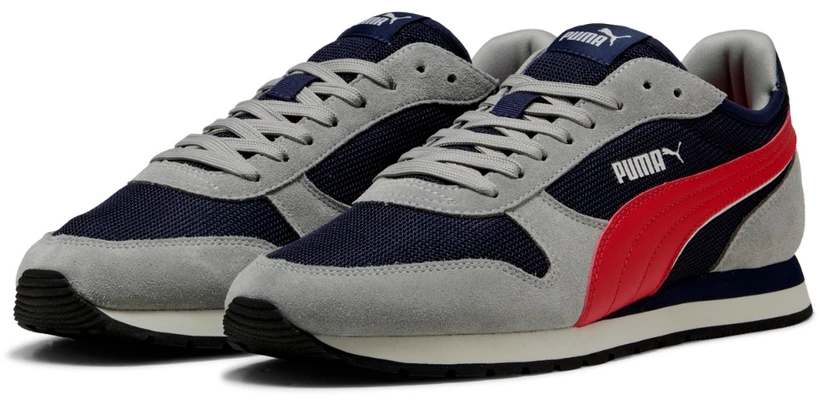 Puma Avalynė Vyrams St Miler Dark Mėlyna Pilkas Raudona 401622 03