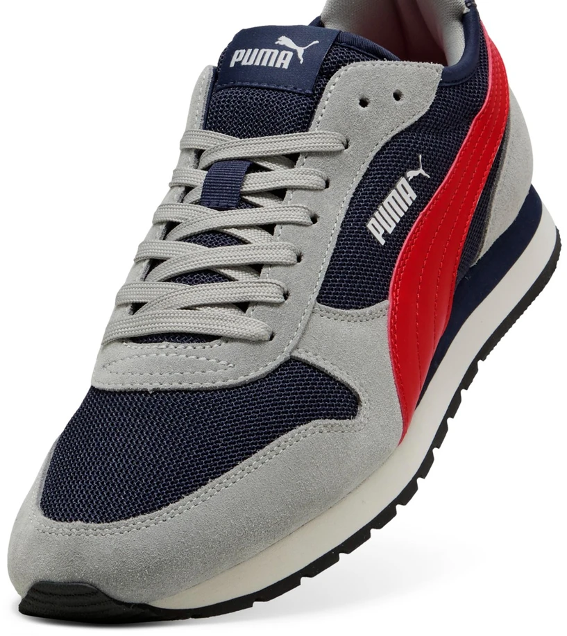 Puma Avalynė Vyrams St Miler Dark Mėlyna Pilkas Raudona 401622 03