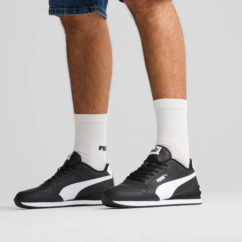 Puma Avalynė Vyrams St Runner V4 Juodas Baltas 399068 01