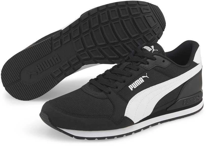 Puma Bėgimo Avalynė Vyrams St Runner v3 Juodas 384640 01