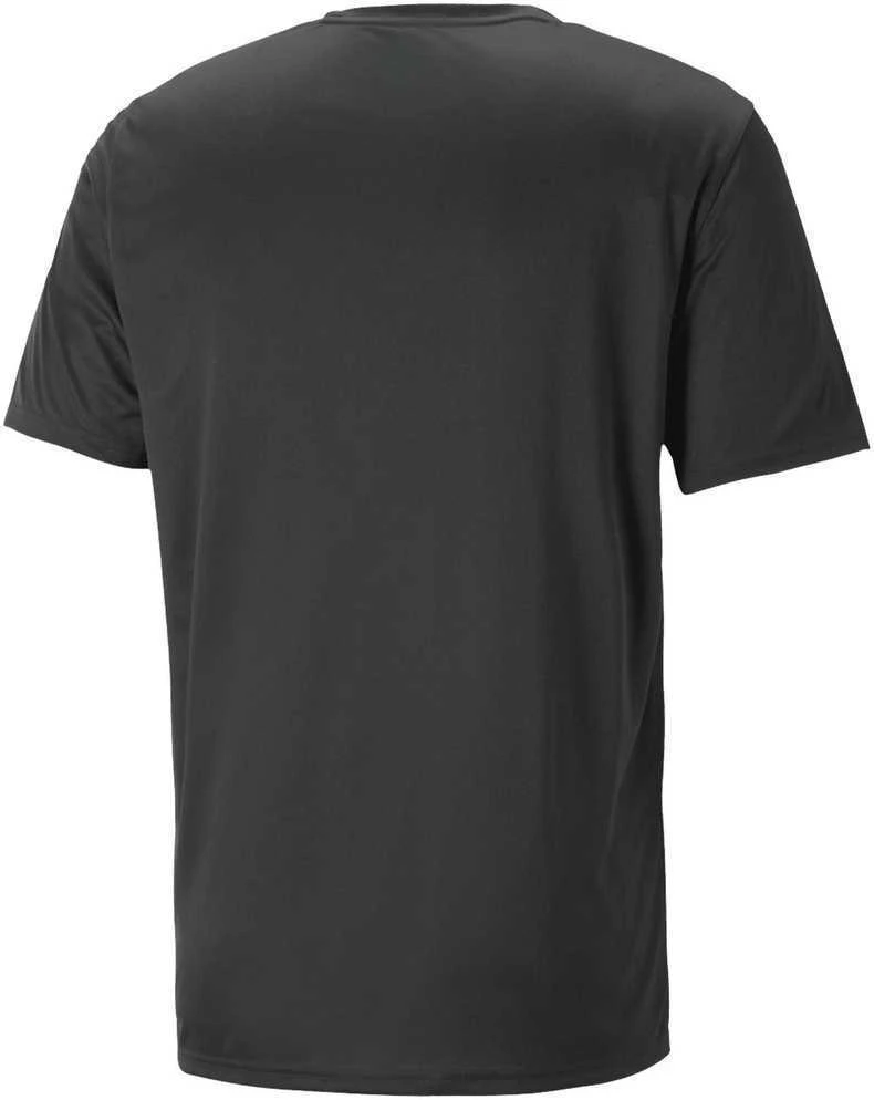 Puma Bėgimo Marškinėliai Vyrams Fit Taped Tee Juodas 523190 01