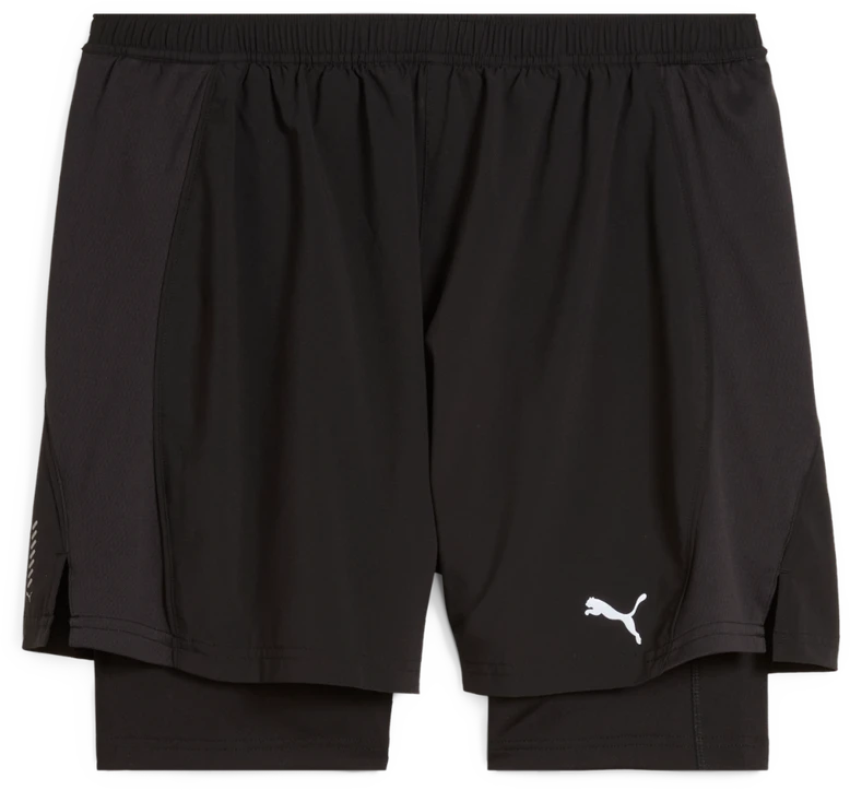 Puma Bėgimo Šortai Vyrams M Run Velocity 2in1 Juodas 526611 01