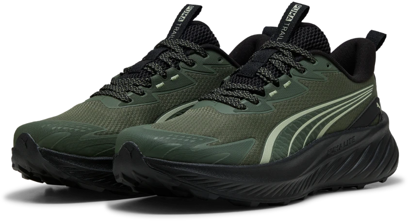 Puma Bekelės Bėgimo Avalynė Vyrams Pounce Lite 2 Trail Žalias 313736 03