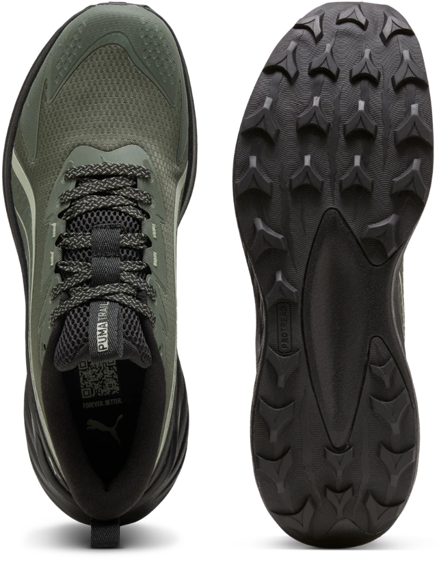 Puma Bekelės Bėgimo Avalynė Vyrams Pounce Lite 2 Trail Žalias 313736 03