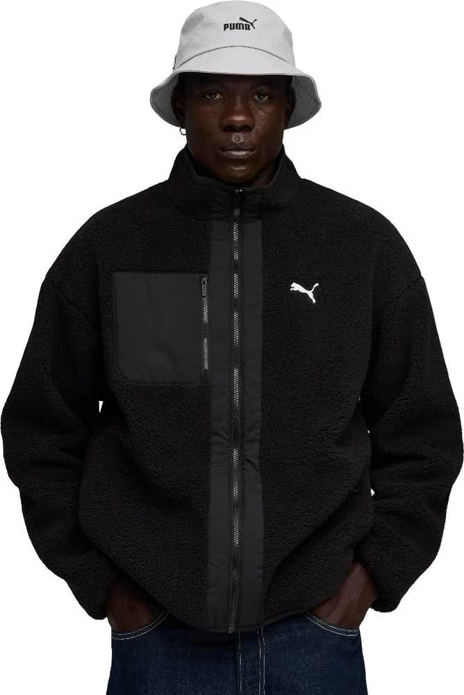 Puma Dvipusė Striukė Vyrams Reversible Hybrid Sherpa Jacket Juodas 688371 01