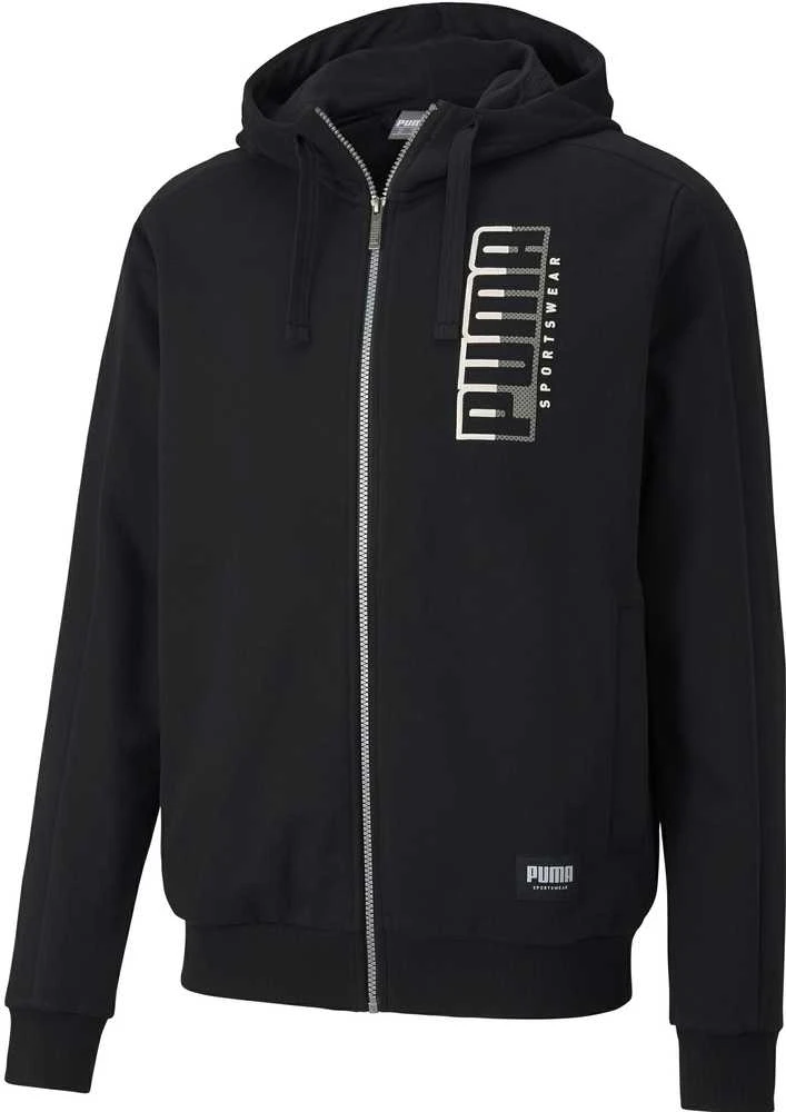 Puma Džemperis Athletics Hooded Juodas 581350 01