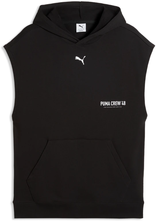 Puma Džemperis Be Rankovių Vyrams Graphics French Terry Juodas 528672 01