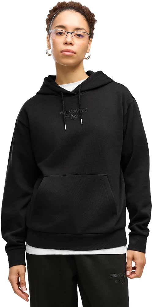Puma Džemperis Moterims Class Full-Zip Hoodie Fl Juodas 694009 01