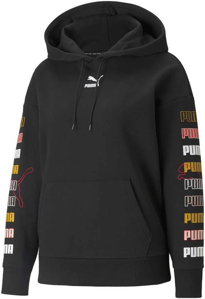 Puma Džemperis Moterims Classics Graphics Juodas 531630 01