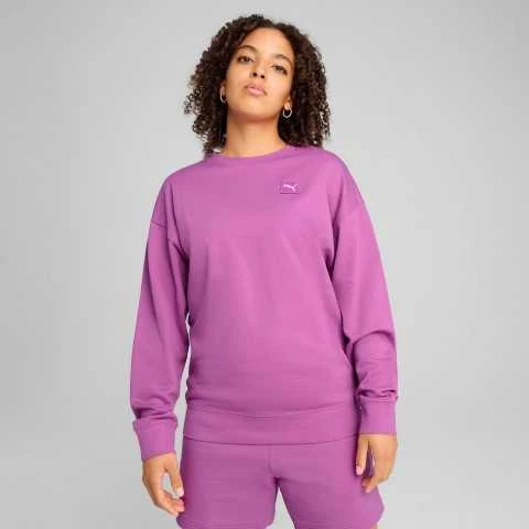 Puma Džemperis Moterims Ess Elevated Comfort Crew Lilac 685017 89