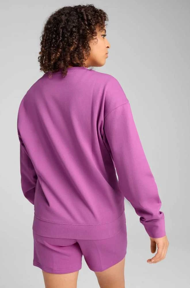 Puma Džemperis Moterims Ess Elevated Comfort Crew Lilac 685017 89