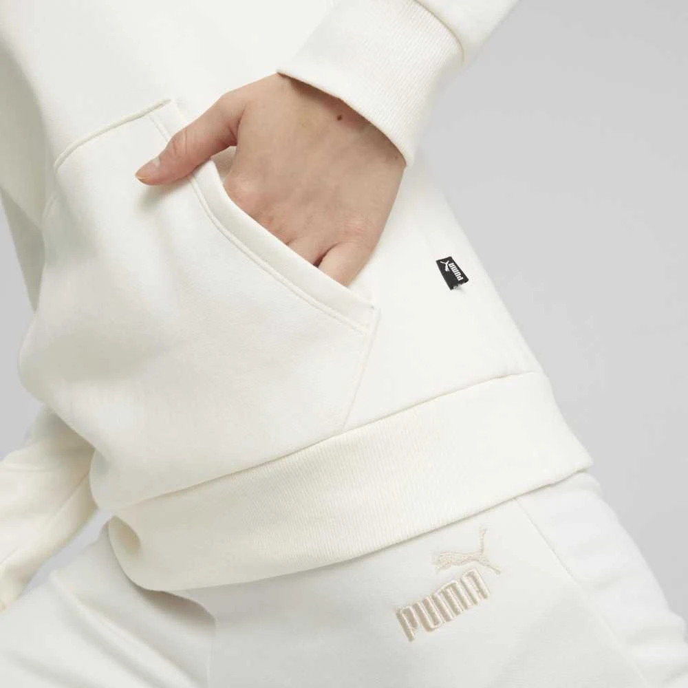 Puma Džemperis Moterims Ess+ Embroidery Hoodie Baltas 670004 99