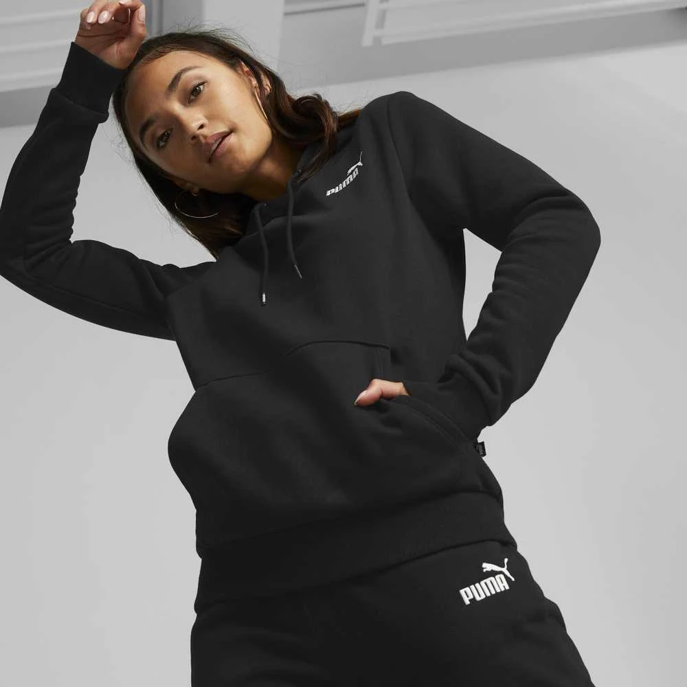 Puma Džemperis Moterims Ess+ Embroidery Hoodie Juodas 670004 01