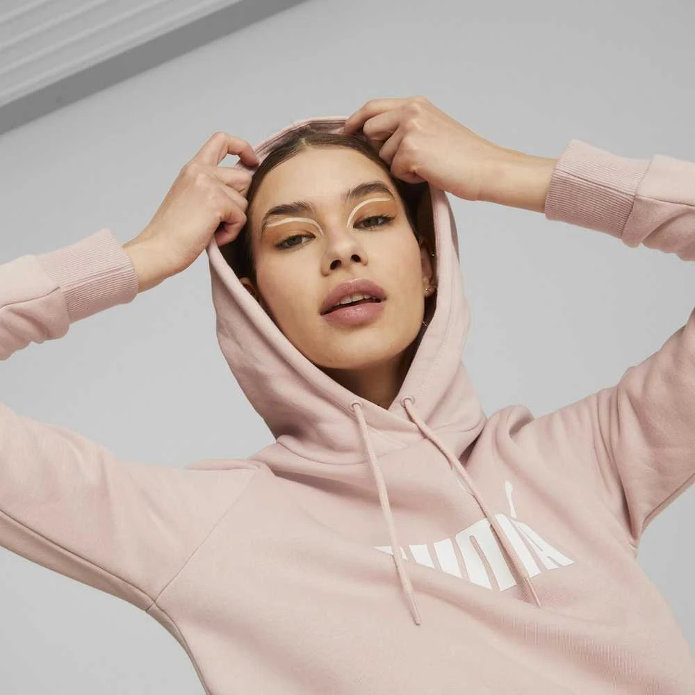 Puma Džemperis Moterims Ess Logo Hoodie Rožinė 586789 47