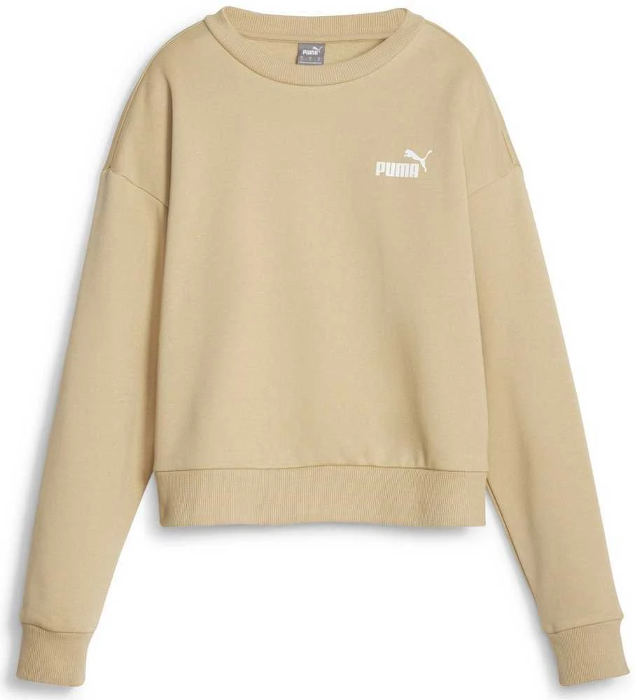Puma Džemperis Moterims Ess+ Relaxed Crew Fl Kreminis 676801 84