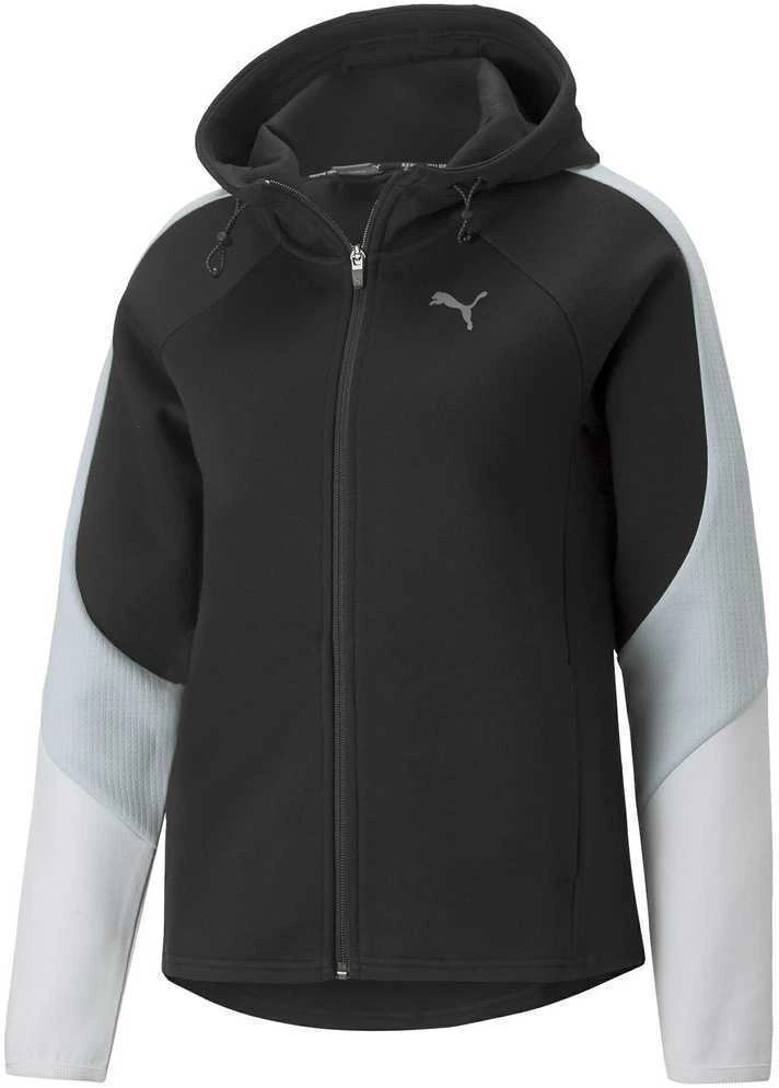 Puma Džemperis Moterims Evostripe Full Zip Juodas 849809 01
