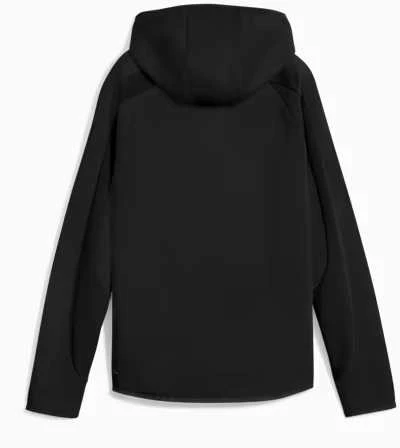 Puma Džemperis Moterims Evostripe Full-Zip Hoodie Juodas 688141 01