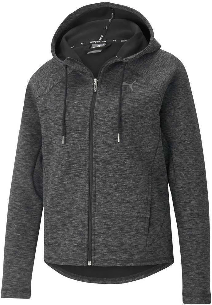 Puma Džemperis Moterims Evostripe Full-Zip Pilkas 589157 01