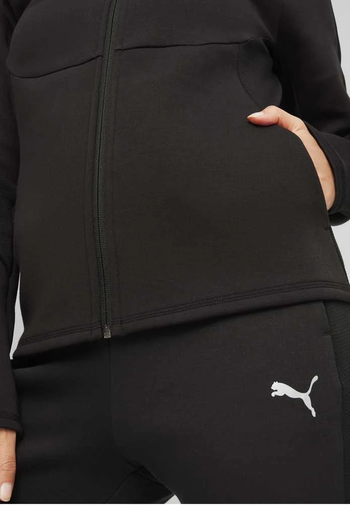 Puma Džemperis Moterims Evostripe Fz Hoodie Juodas 677878 01