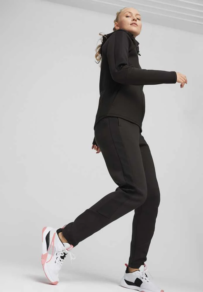 Puma Džemperis Moterims Evostripe Fz Hoodie Juodas 677878 01