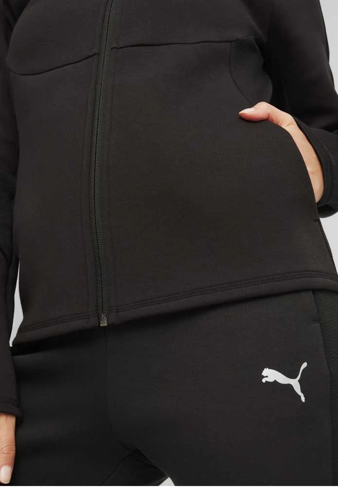 Puma Džemperis Moterims Evostripe Fz Hoodie Juodas 677878 01