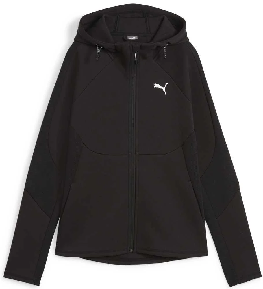 Puma Džemperis Moterims Evostripe Fz Hoodie Juodas 677878 01