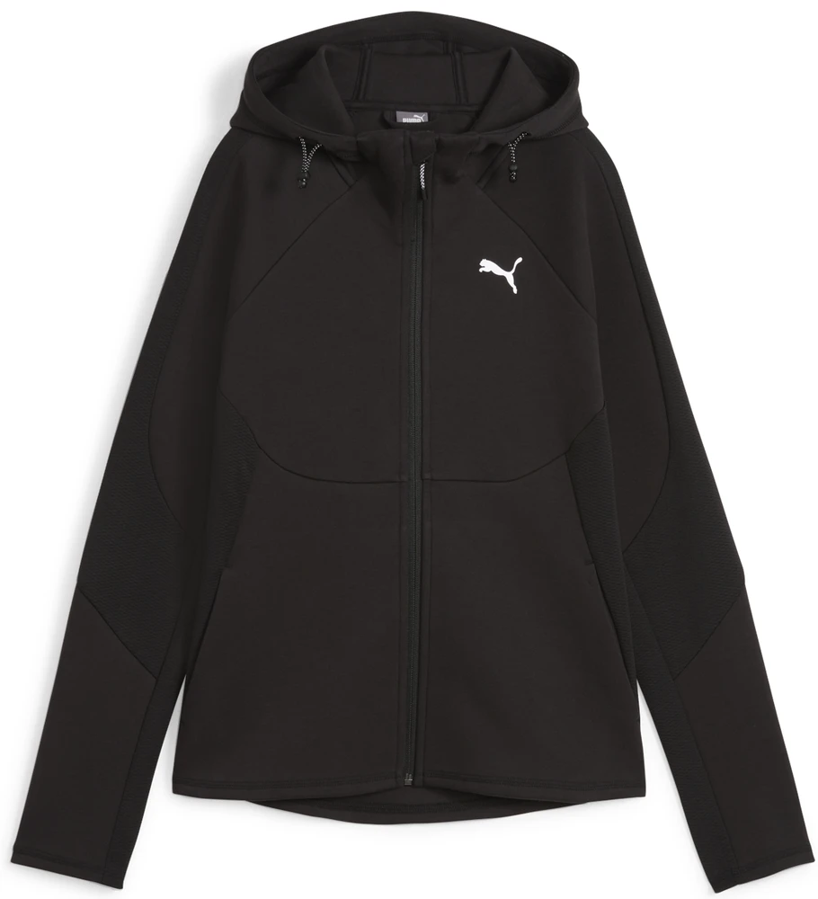 Puma Džemperis Moterims Evostripe Fz Hoodie Juodas 677878 01