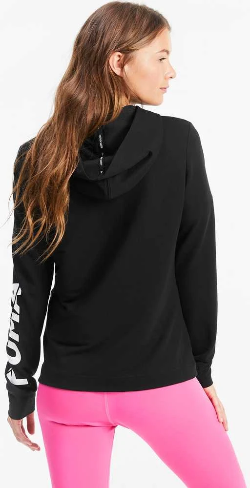 Puma Džemperis Moterims Modern Sports Full - Zip Hood Juodas 583542 01