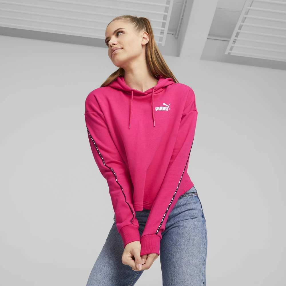 Puma Džemperis Moterims Power Tape Hoodie Rožinė 673632 64