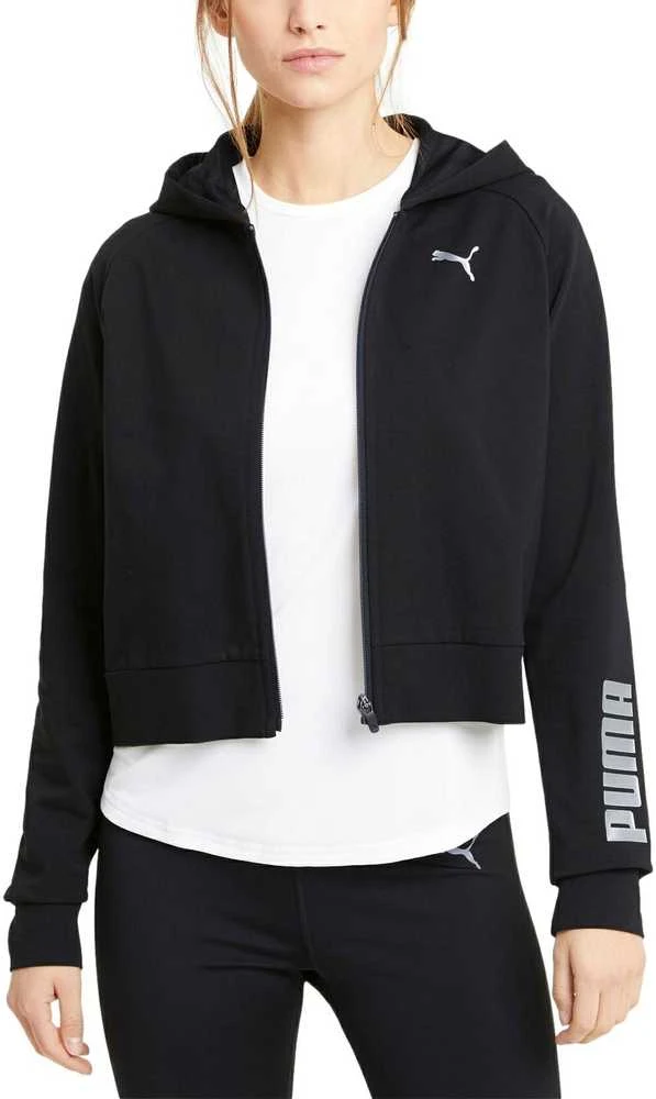 Puma Džemperis Moterims Rtg Full-Zip Hoodie Juodas 586485 01