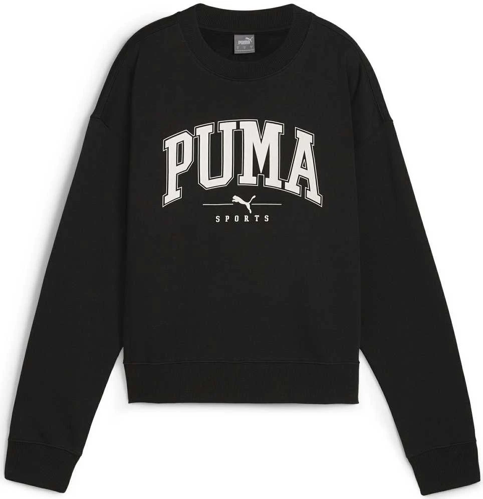 Puma Džemperis Moterims Squad Crew Fl Juodas 681539 01