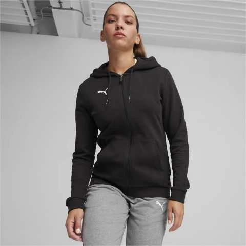Puma Džemperis Moterims TeamGoal Casuals Hooded Juodas 658597 03