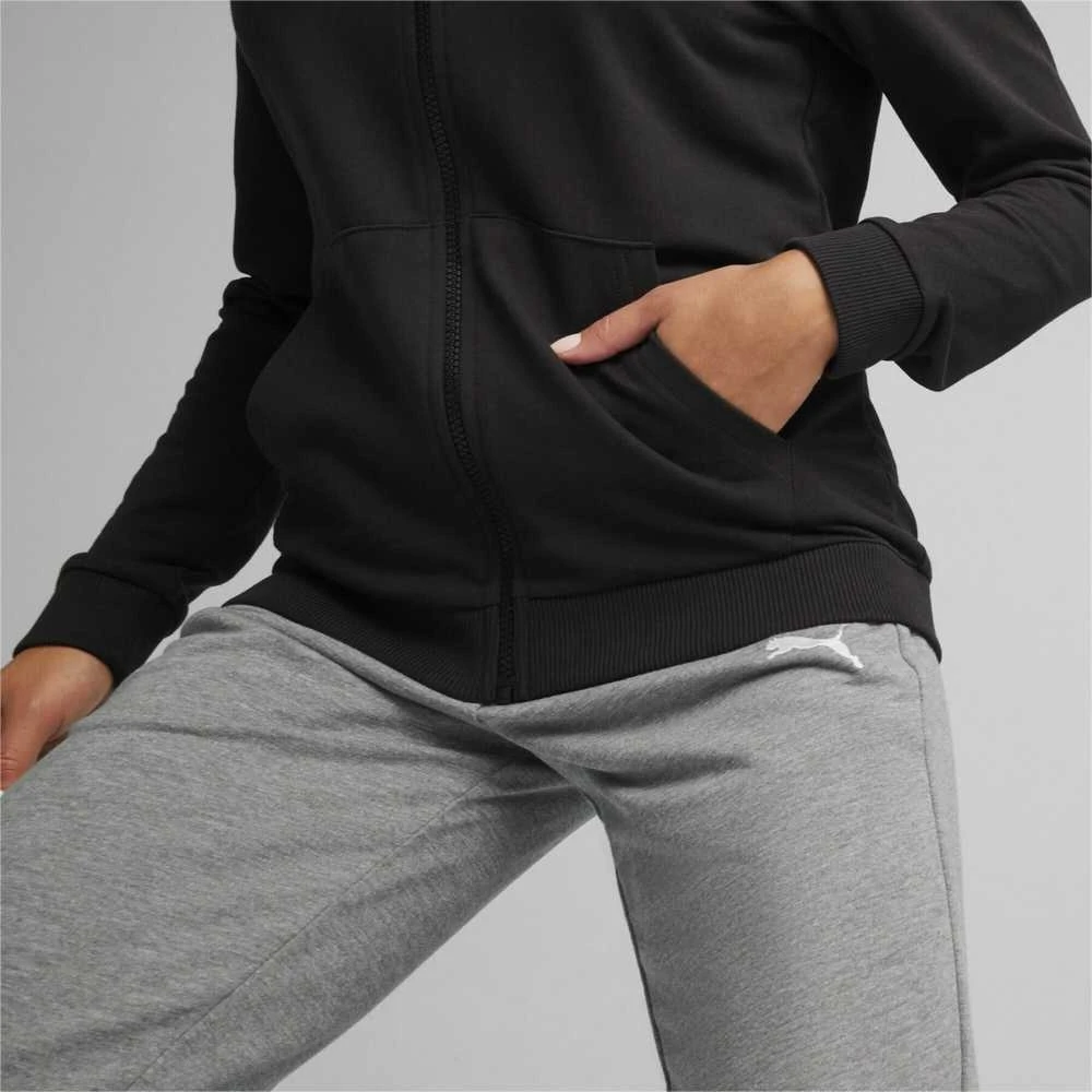 Puma Džemperis Moterims TeamGoal Casuals Hooded Juodas 658597 03
