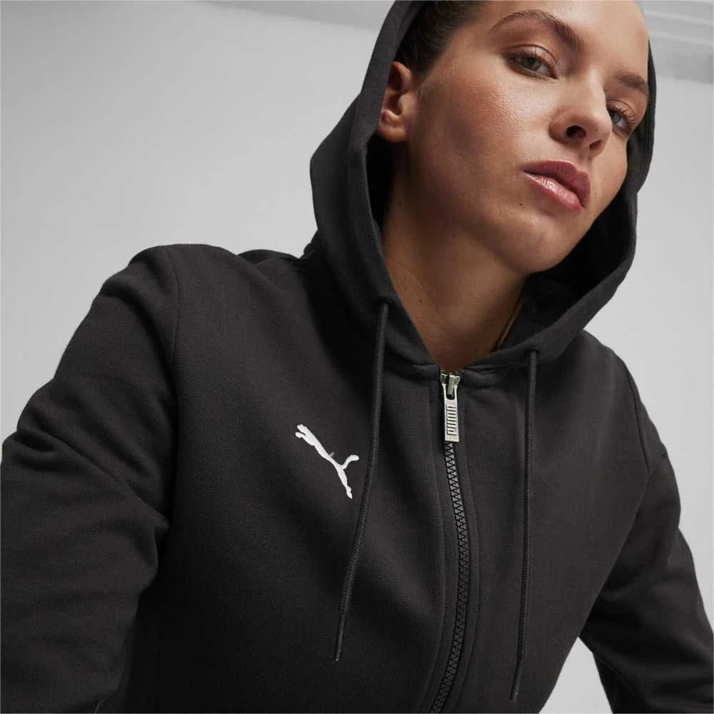 Puma Džemperis Moterims TeamGoal Casuals Hooded Juodas 658597 03