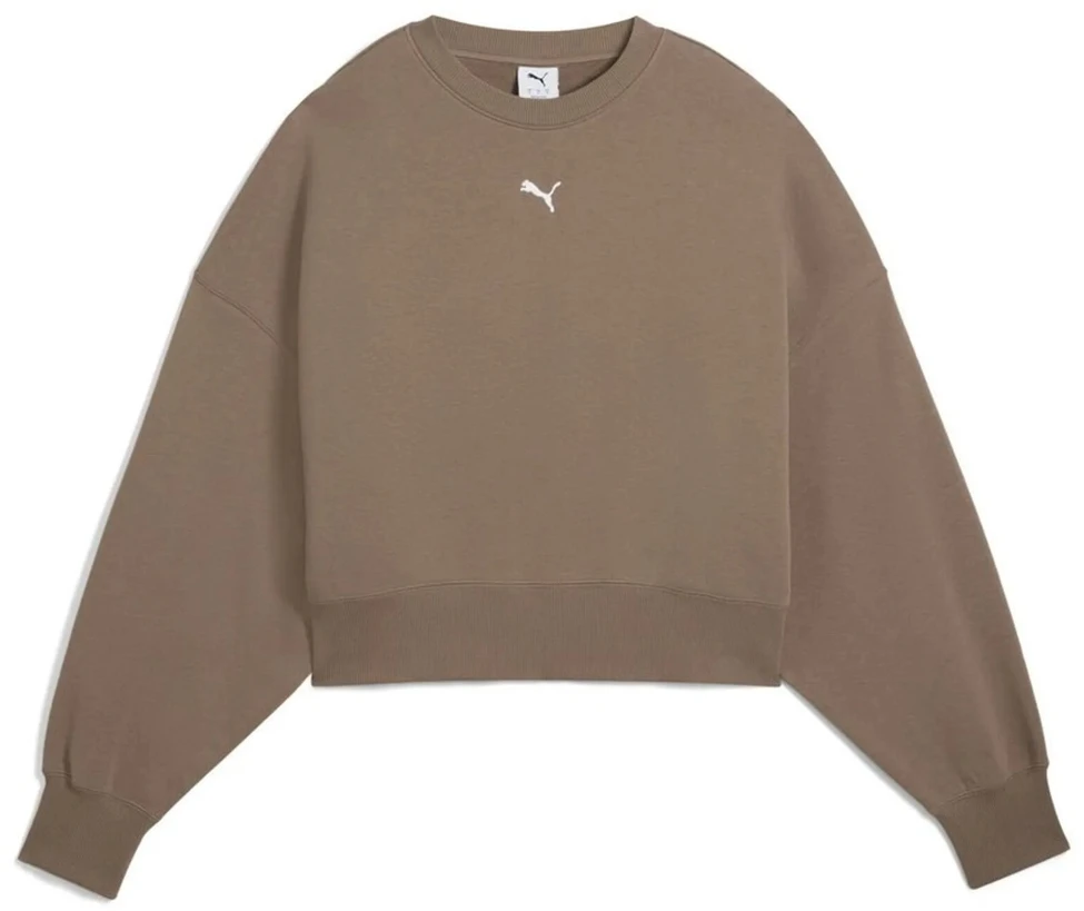 Puma Džemperis Moterims Wardrobe Ess Over-Oversized Brown 629748 93