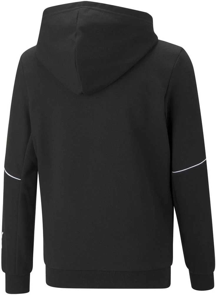 Puma Džemperis Paaugliams Active Sports Full-Zip Hoodie Juodas 670075 01