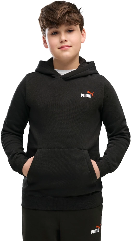 Puma Džemperis Paaugliams Ess 2 Color Small Logo Hoodie Fl Juodas 685825 71