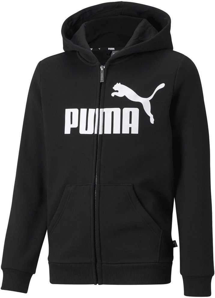 Puma Džemperis Paaugliams Ess Big Logo Fz Juodas 586967 01