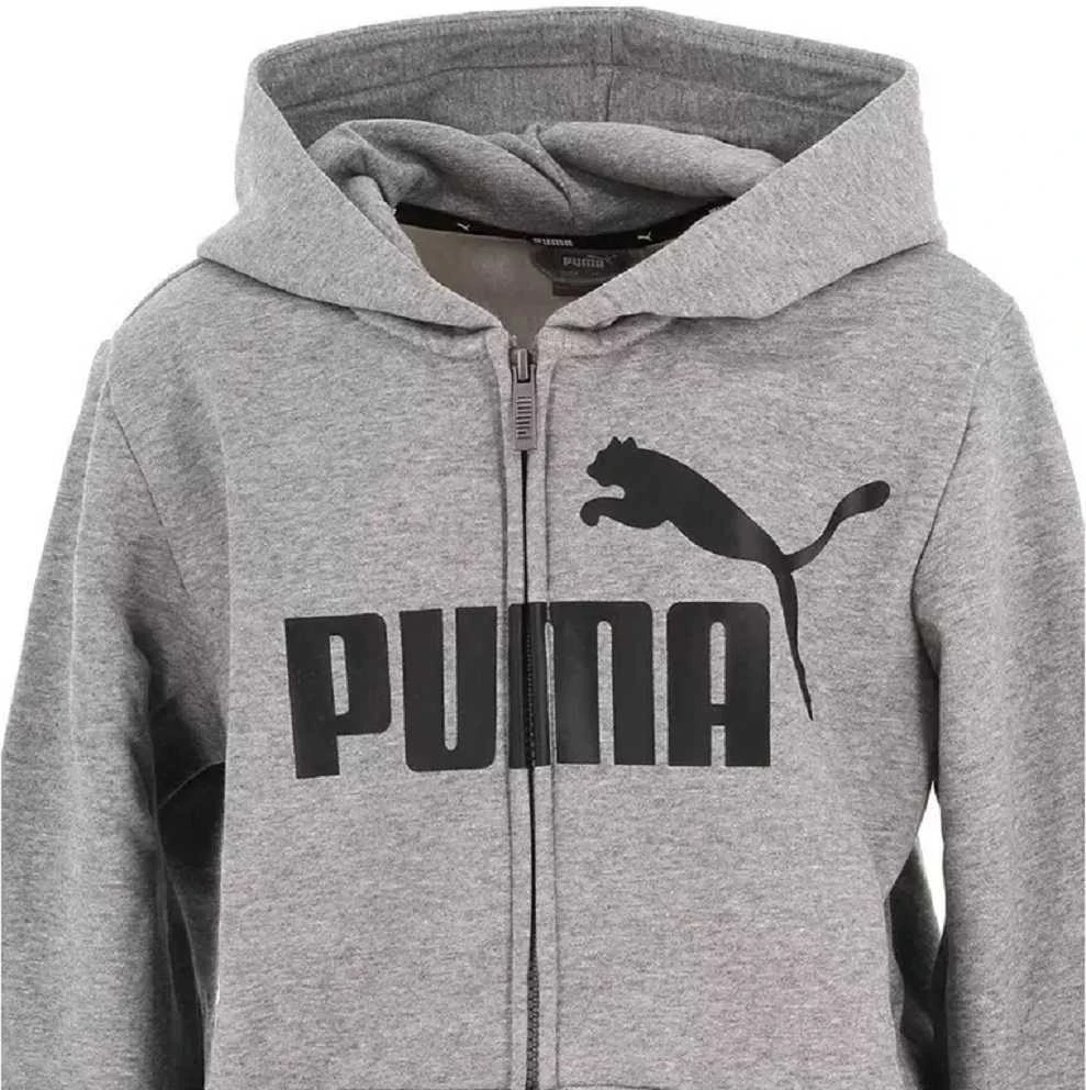Puma Džemperis Paaugliams Ess Big Logo Fz Pilkas 586967 03