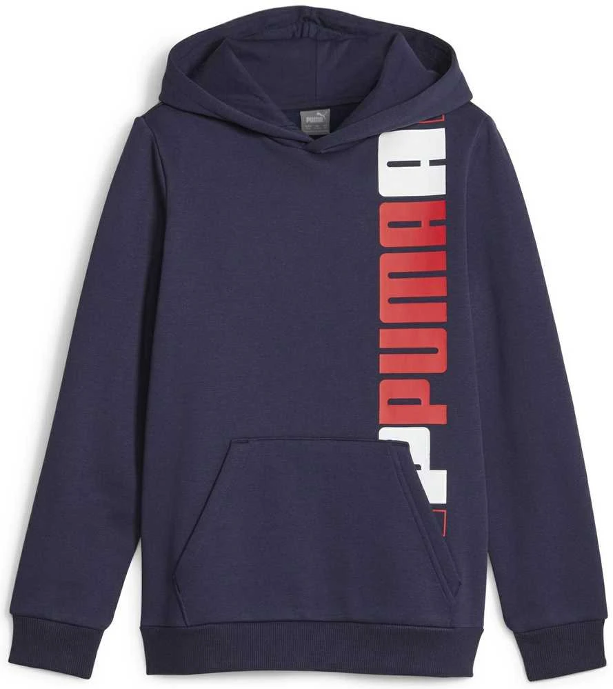 Puma Džemperis Paaugliams Ess+ Logo Lab Hoodie Fl Navy 676325 06