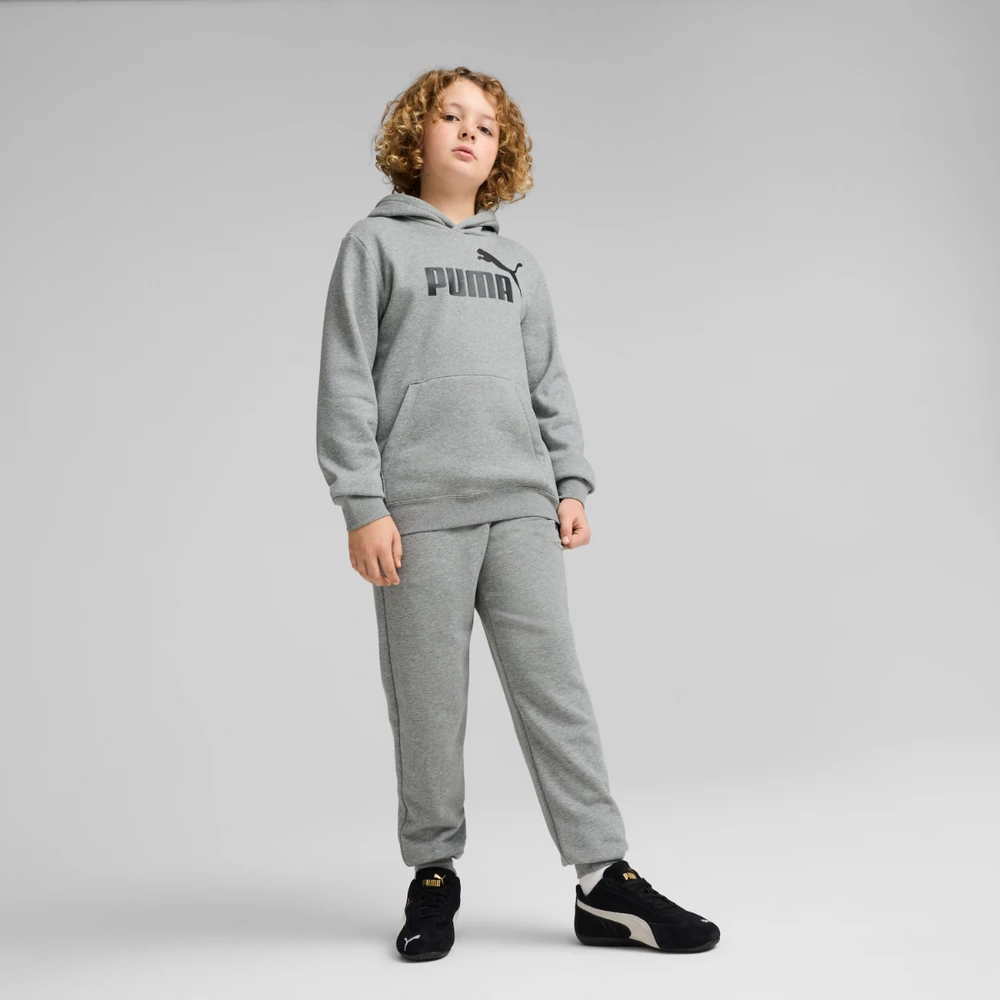Puma Džemperis Paaugliams Ess No, 1 Logo Hoodie Fl Pilkas 684908 03