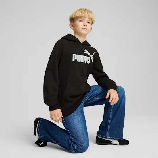 Puma Džemperis Paaugliams Ess No, 1 Logo Hoodie Fl Juodas 684908 01
