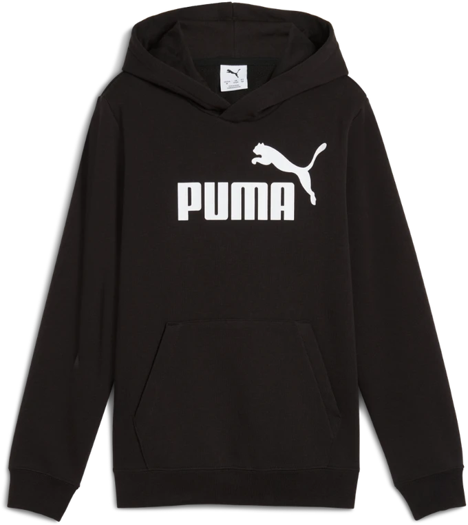 Puma Džemperis Paaugliams Ess No.1 Logo Hoodie Juodas 684909 01