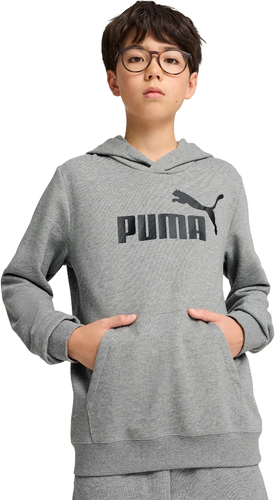 Puma Džemperis Paaugliams Ess No.1 Logo Hoodie Pilkas 684909 03