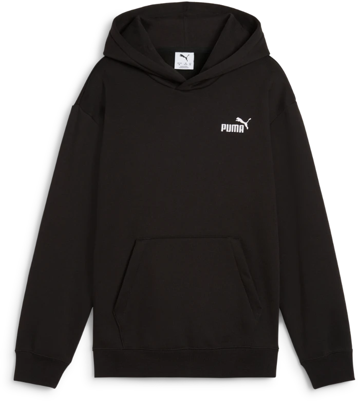 Puma Džemperis Paaugliams Ess Small No.1 Logo Relaxe Fl Juodas 684921 01