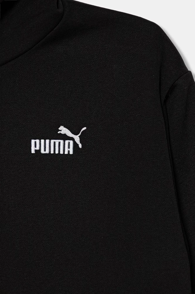 Puma Džemperis Paaugliams Ess Small No.1 Logo Relaxe Fl Juodas 684921 01